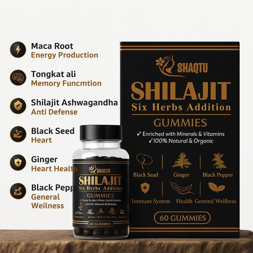Shilajit Gummies Six Herbs